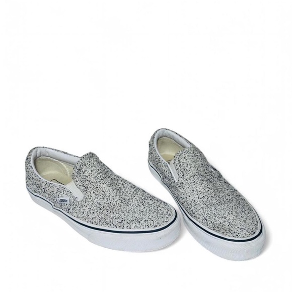 Vans slip on speckle white black shoes women’s 10.5 men’s 9 - Picture 4 of 9